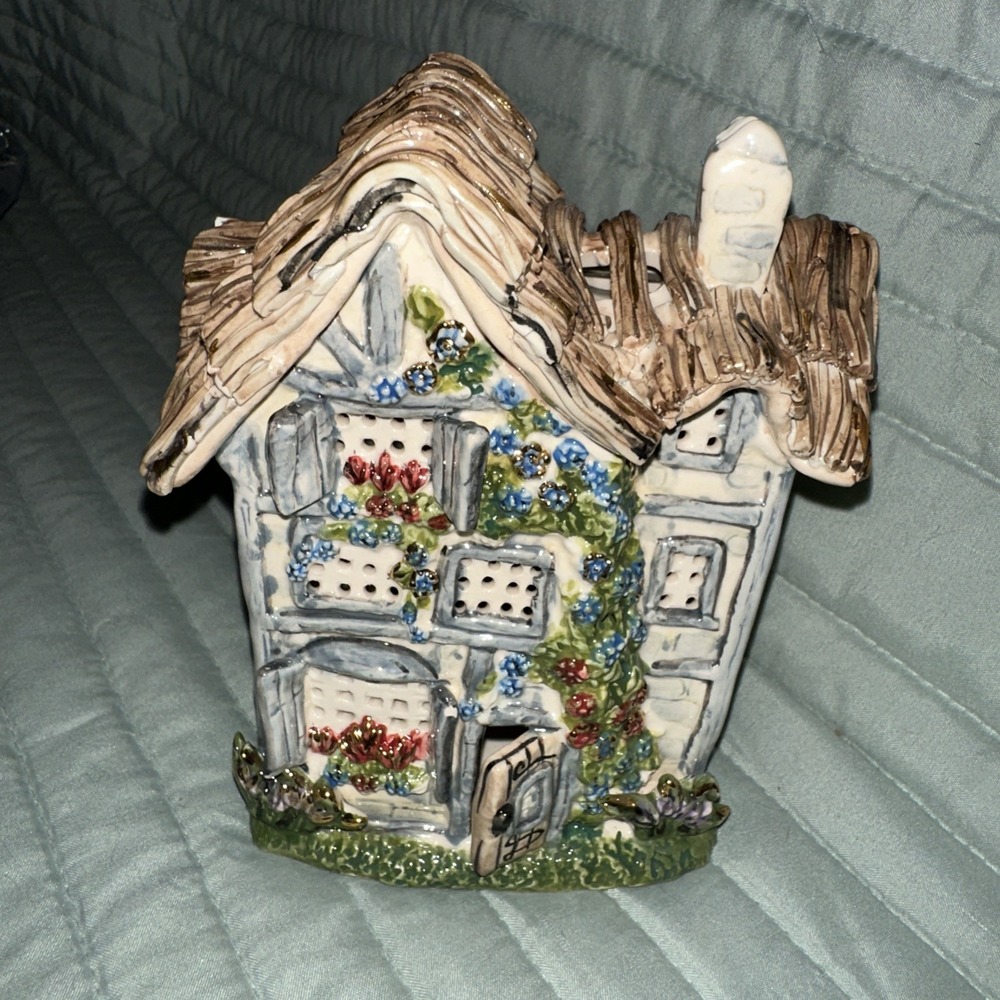 Blue Sky Clayworks Meadowlark Manor Candle House Heather Goldminc 2004